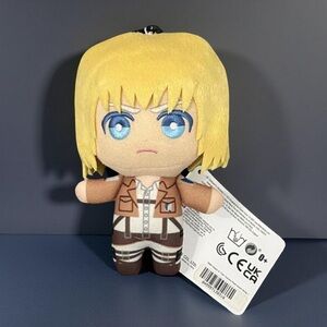 ⭐️⭐️Attack on Titan - Tomonui 6" Chibi  Series 1 Keychain Clip Plush NWT